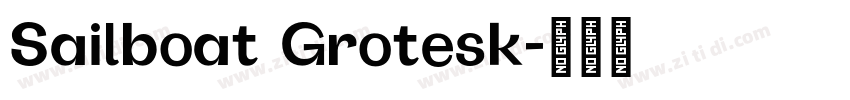 Sailboat Grotesk字体转换
